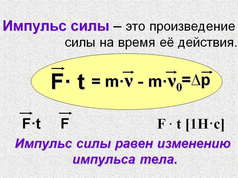 Что такое импульс формула