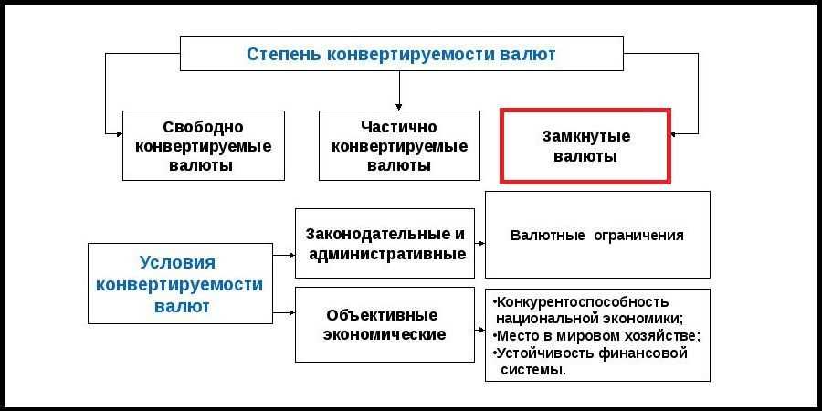 Роль свободно конвертируемой валюты в мировой экономике