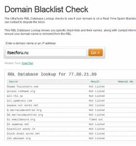 Виды заражения Blacklist