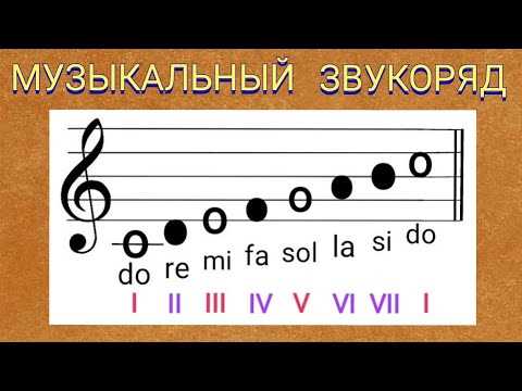 Типы звукорядов