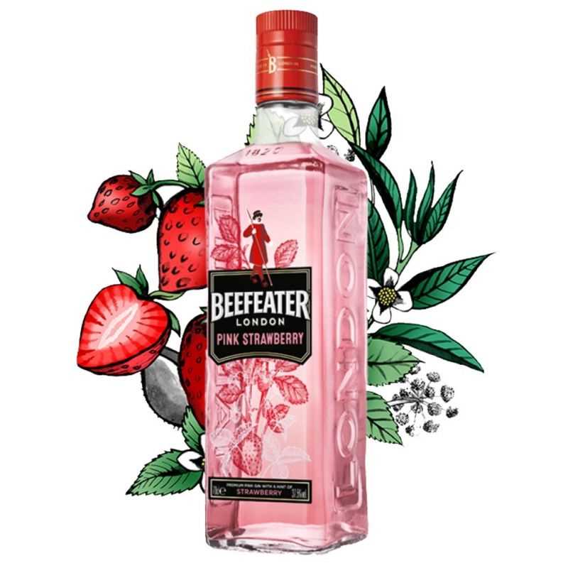 Джин Beefeater Pink Strawberry: с чем пить