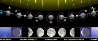 Форма луны: описание внешнего вида спутника Земли