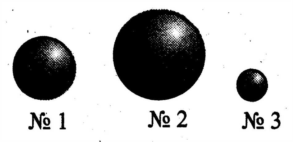 На рисунке изображены три шара большой шар имеет