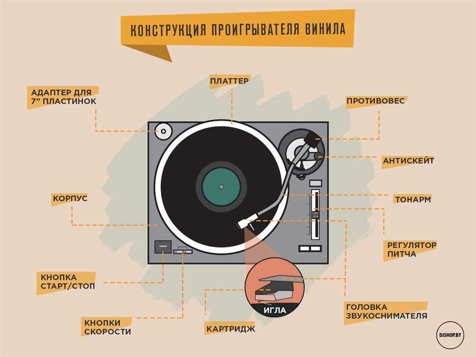 На чем вращаются виниловые пластинки: принцип работы проигрывателя