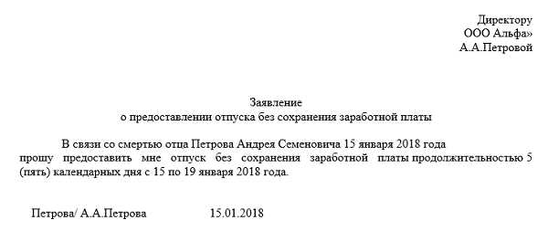 Как получить отпуск на похороны близкого родственника