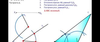 Построение треугольника: условия и правила