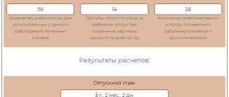 Как рассчитать количество неиспользованных дней отпуска при увольнении