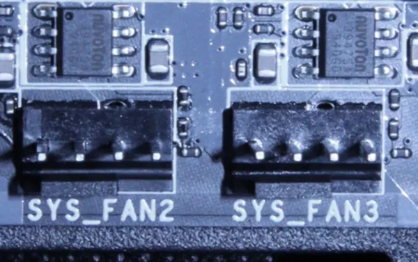 Назначение разъема sys fan на материнской плате