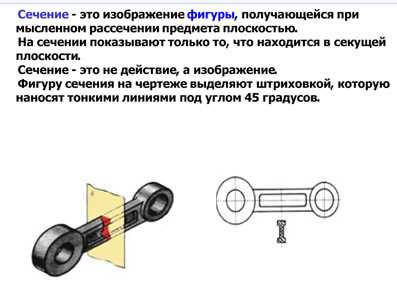 Сечение в черчении: что это такое?