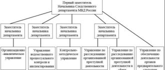 Следственный департамент МВД России - задачи и функции