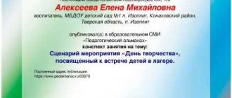 День творчества: волшебное приключение в детском лагере